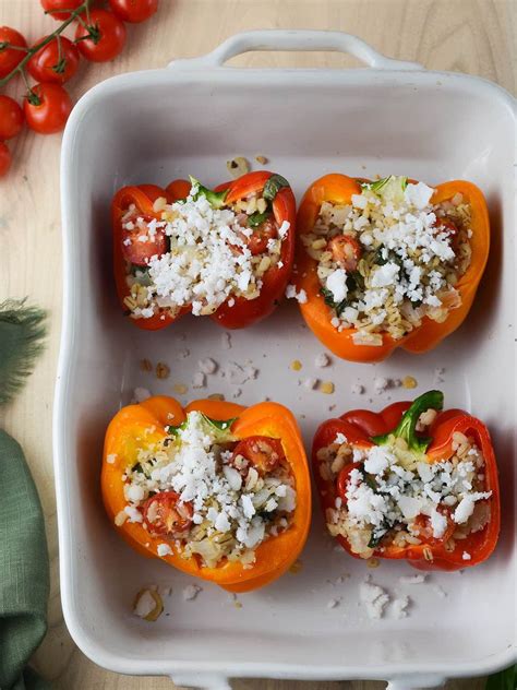 How does Barley and Zucchini Stuffed Peppers fit into your Daily Goals - calories, carbs, nutrition