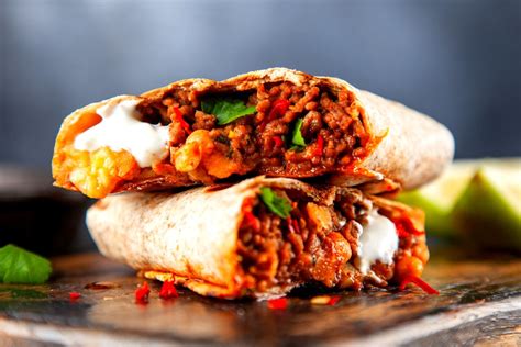 How does Bean Burrito fit into your Daily Goals - calories, carbs, nutrition