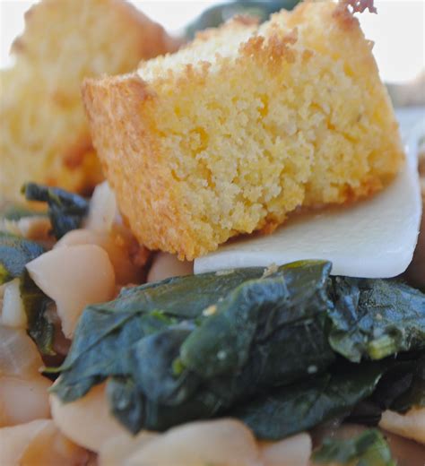 How does Beans and Greens with Cornbread Croutons fit into your Daily Goals - calories, carbs, nutrition