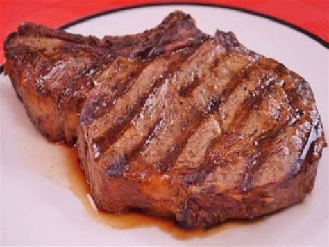 How does Beef, rib eye steak, bone-in, lip-on, separable lean only, trimmed to 1/8