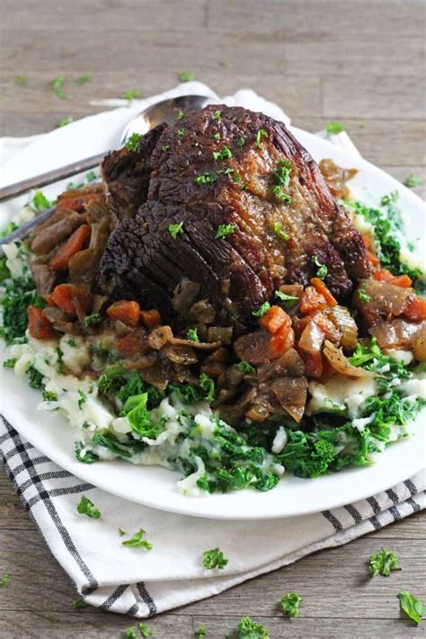 How does Beef Brisket Kale & Sweet Potato Carrot Mash fit into your Daily Goals - calories, carbs, nutrition