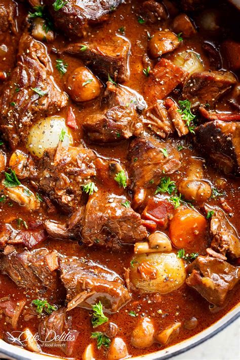 How does Beef Burgundy fit into your Daily Goals - calories, carbs, nutrition