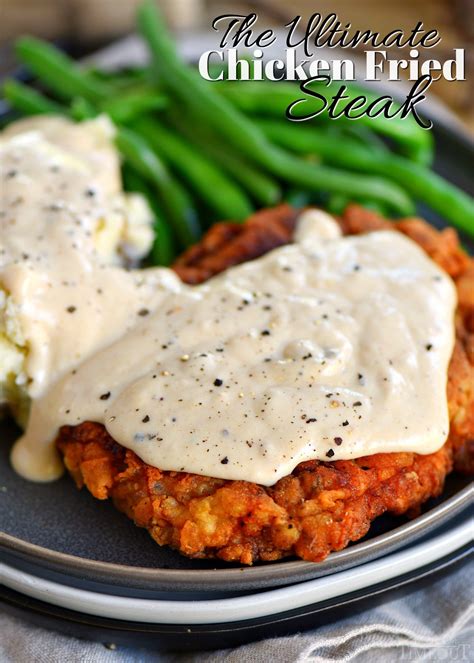 How does Beef Chicken Steak Fried with Cream Gravy fit into your Daily Goals - calories, carbs, nutrition