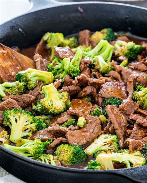 How does Beef Flank Asian Broccoli Stir Fry fit into your Daily Goals - calories, carbs, nutrition