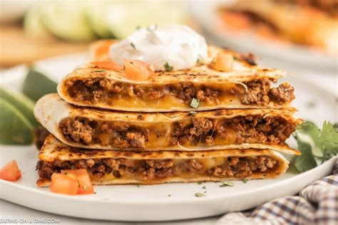 How does Beef Ground Quesadillas (Bison) fit into your Daily Goals - calories, carbs, nutrition