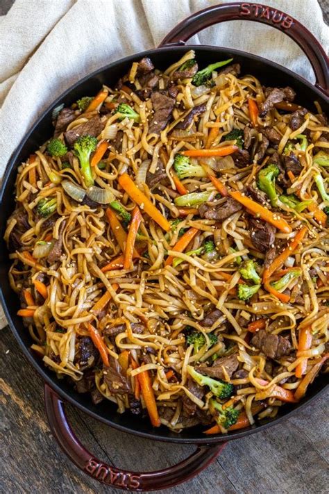 How does Beef Lo Mein - STG Entree fit into your Daily Goals - calories, carbs, nutrition