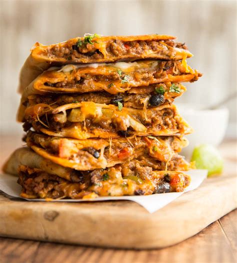 How does Beef Quesadilla fit into your Daily Goals - calories, carbs, nutrition