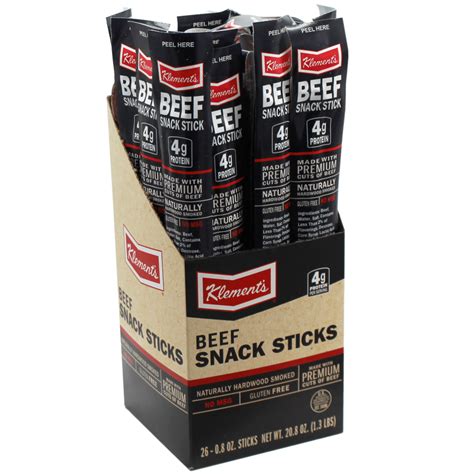 How does Beef Snack Stick fit into your Daily Goals - calories, carbs, nutrition