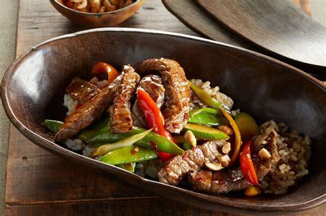 How does Beef Stir Fry Szechuan fit into your Daily Goals - calories, carbs, nutrition