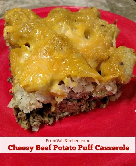 How does Beef Tater Puff Casserole fit into your Daily Goals - calories, carbs, nutrition