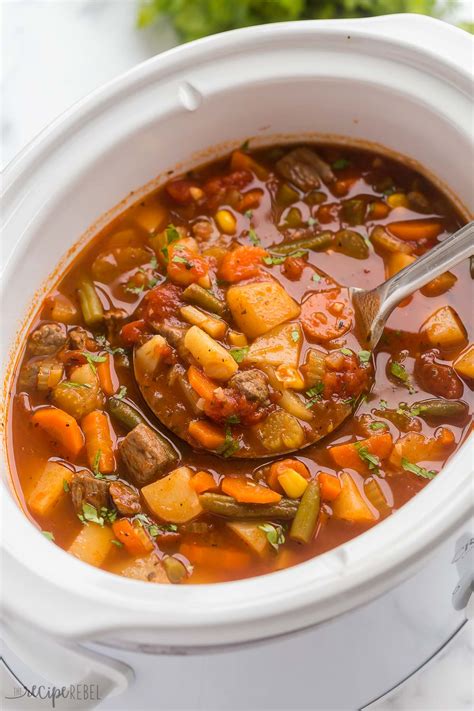 How does Beef and Vegetable Soup fit into your Daily Goals - calories, carbs, nutrition