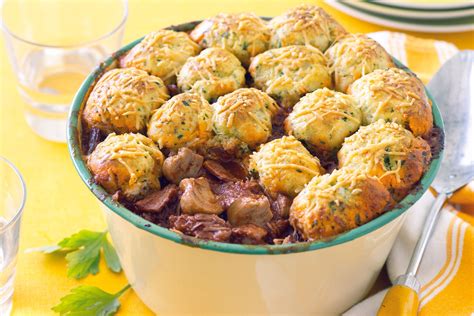 How does Beef casserole with herb dumplings fit into your Daily Goals - calories, carbs, nutrition