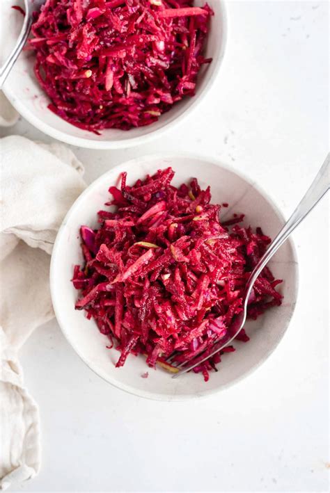 How does Beetroot and Apple Slaw fit into your Daily Goals - calories, carbs, nutrition