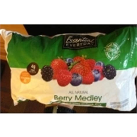 How does Berry Medley fit into your Daily Goals - calories, carbs, nutrition