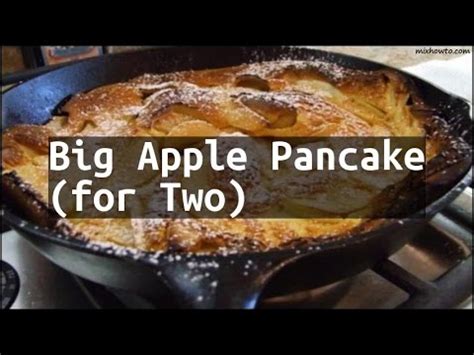 How does Big Apple Pancake Breakfast fit into your Daily Goals - calories, carbs, nutrition