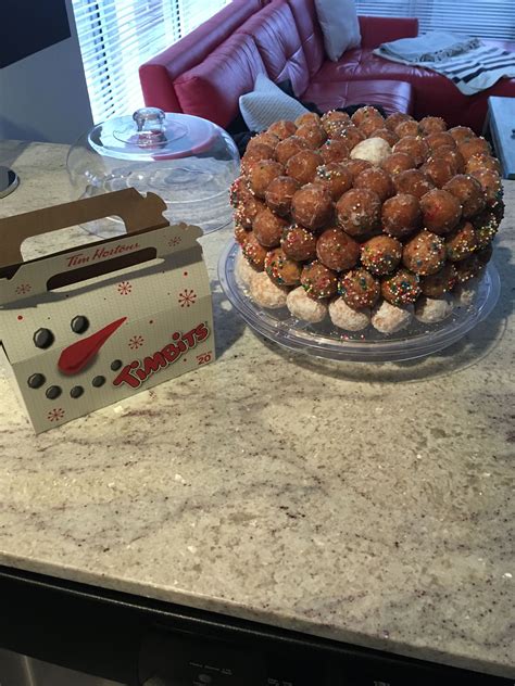 How does Birthday Cake Timbit fit into your Daily Goals - calories, carbs, nutrition