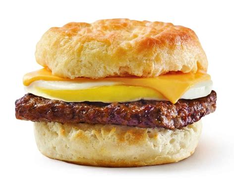 How does Biscuit Egg and Cheese with Sausage fit into your Daily Goals - calories, carbs, nutrition