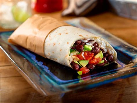 How does Black Bean Burrito fit into your Daily Goals - calories, carbs, nutrition