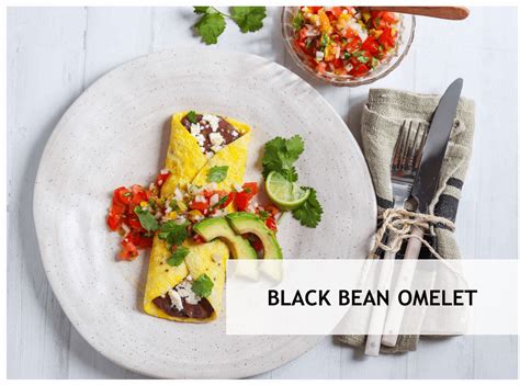 How does Black Bean Omelet fit into your Daily Goals - calories, carbs, nutrition