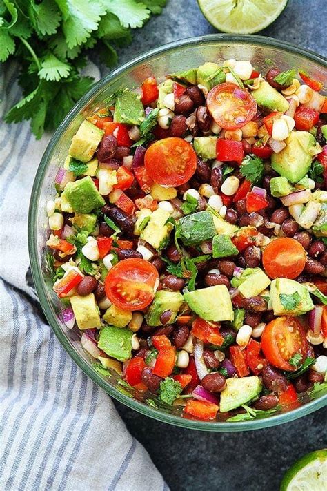 How does Black Bean Salad fit into your Daily Goals - calories, carbs, nutrition