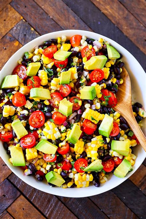 How does Black Bean and Corn Salad fit into your Daily Goals - calories, carbs, nutrition