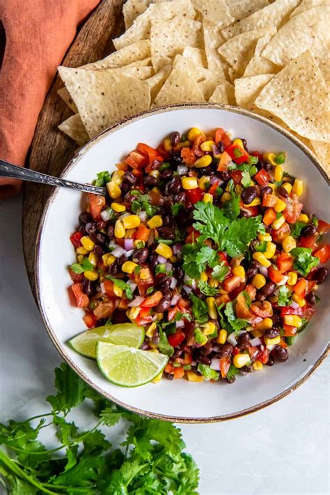 How does Black Bean and Corn Salsa fit into your Daily Goals - calories, carbs, nutrition