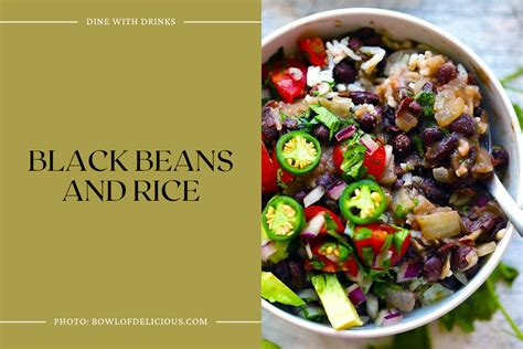 How does Black Beans and Rice fit into your Daily Goals - calories, carbs, nutrition