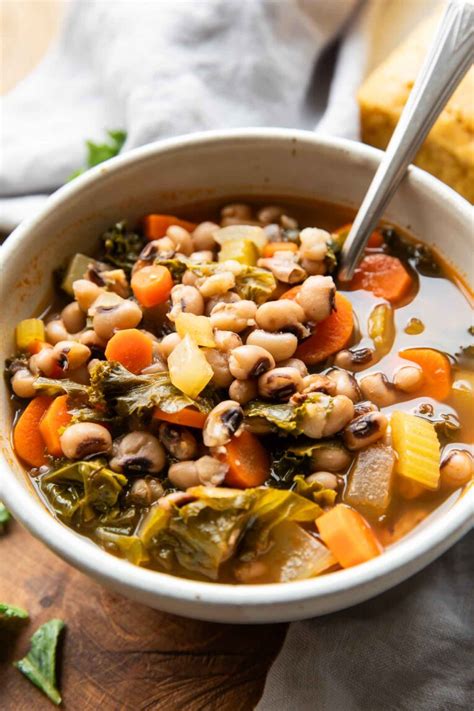 How does Black Eyed Pea Soup fit into your Daily Goals - calories, carbs, nutrition