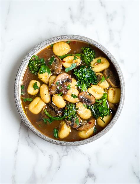 How does Black Pepper Gnocchi with Parmesan Broth fit into your Daily Goals - calories, carbs, nutrition