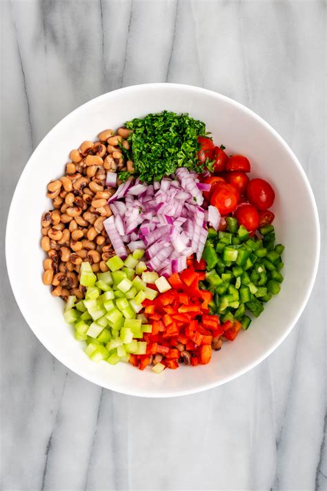 How does Black-Eyed Pea Salad fit into your Daily Goals - calories, carbs, nutrition