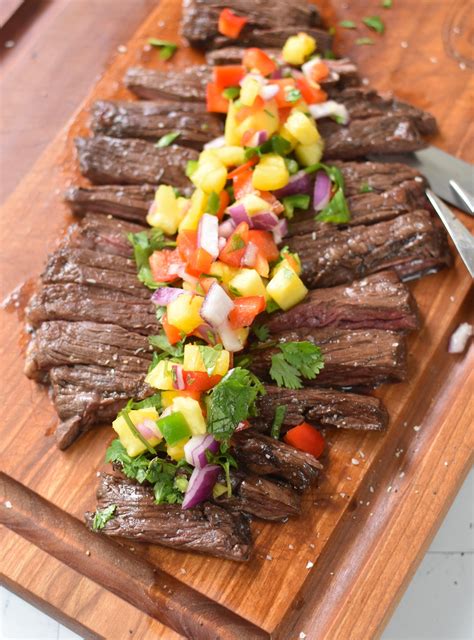 How does Blackberry Balsamic Skirt Steak with Roasted Asparagus Smashed Potatoes fit into your Daily Goals - calories, carbs, nutrition