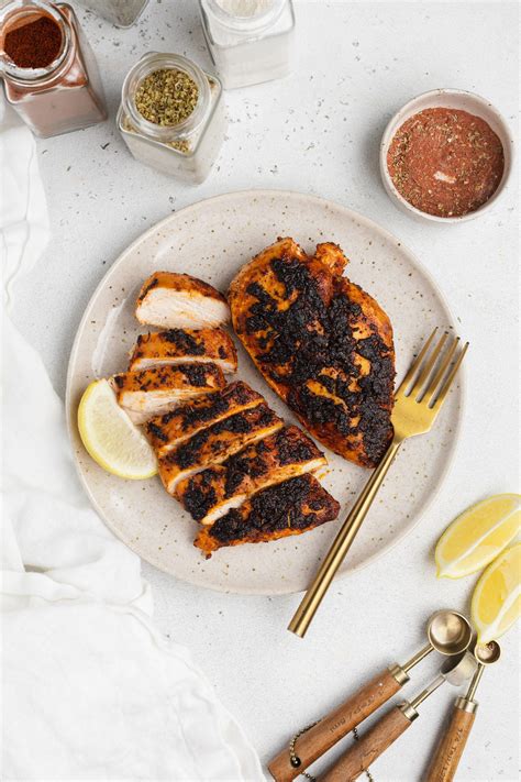 How does Blackened Chicken fit into your Daily Goals - calories, carbs, nutrition