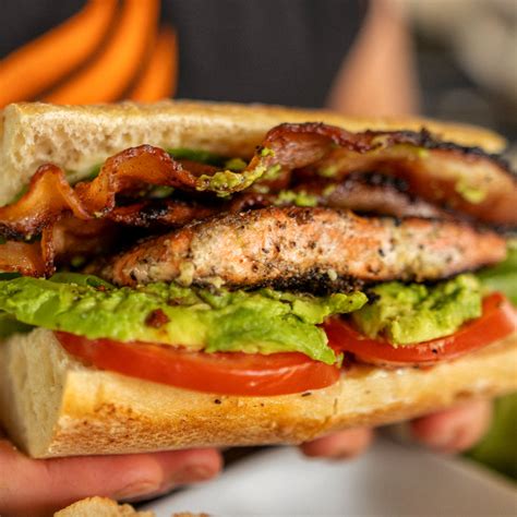 How does Blackened Salmon BLT fit into your Daily Goals - calories, carbs, nutrition