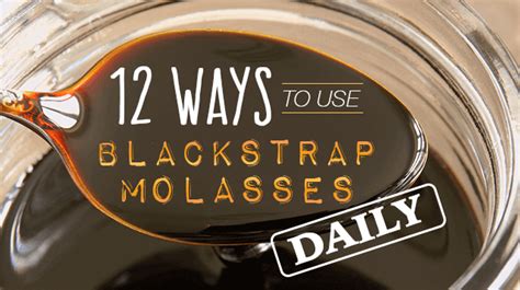 How does Blackstrap Molasses fit into your Daily Goals - calories, carbs, nutrition