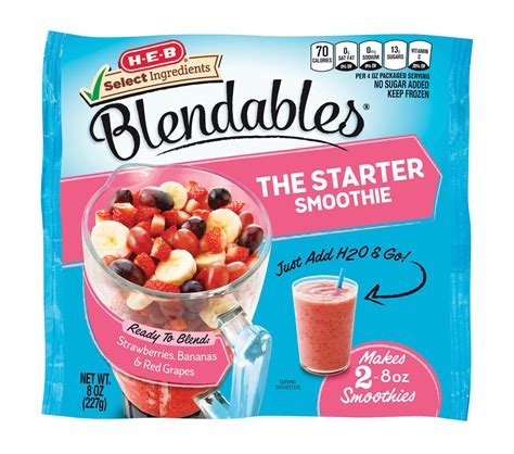 How does Blendables Peaches & Cream Parfait fit into your Daily Goals - calories, carbs, nutrition