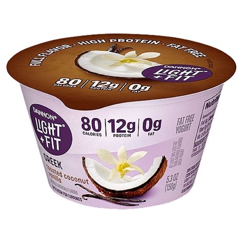 How does Blended Greek Yogurt, Coconut fit into your Daily Goals - calories, carbs, nutrition