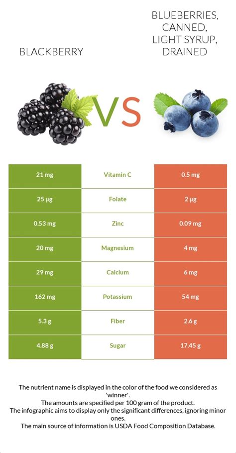 How does Blueberries, canned, light syrup, drained fit into your Daily Goals - calories, carbs, nutrition