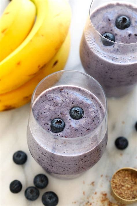 How does Blueberry Banana Smoothie fit into your Daily Goals - calories, carbs, nutrition