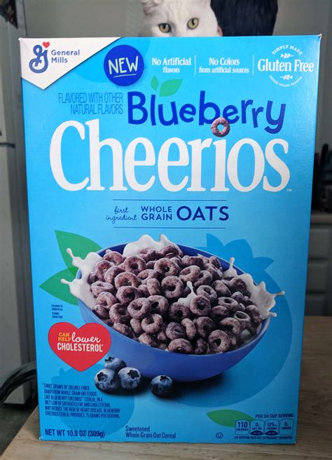 How does Blueberry Cereal fit into your Daily Goals - calories, carbs, nutrition