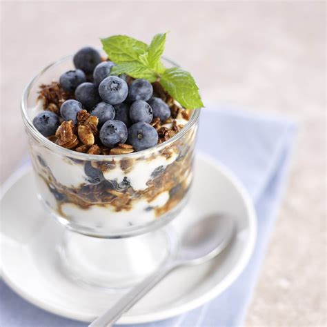 How does Blueberry and Granola Parfait (15079.19) fit into your Daily Goals - calories, carbs, nutrition