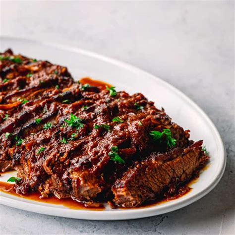 How does Braised Beef Brisket fit into your Daily Goals - calories, carbs, nutrition