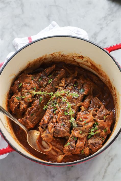 How does Braised Brisket with Caramelized Onions fit into your Daily Goals - calories, carbs, nutrition