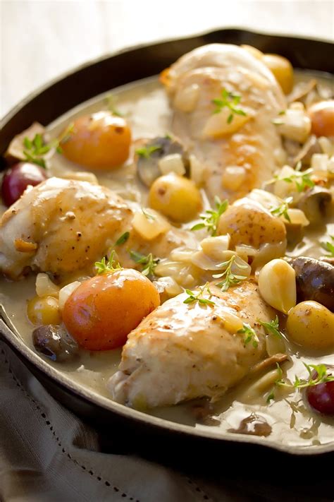 How does Braised Chicken Breast fit into your Daily Goals - calories, carbs, nutrition