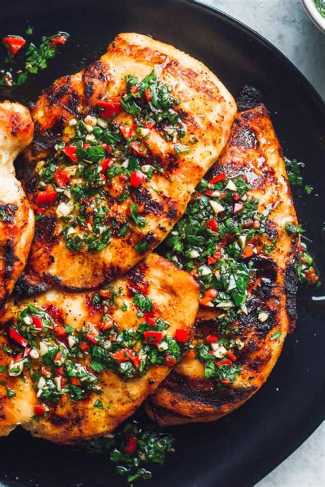 How does Brazilian Chicken Breast with Chimichurri fit into your Daily Goals - calories, carbs, nutrition