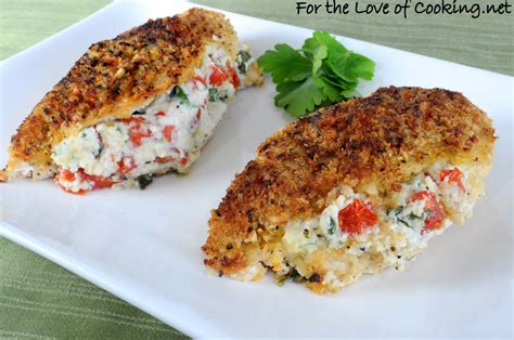 How does Breaded Chicken w/Ricotta Leek Stuffing fit into your Daily Goals - calories, carbs, nutrition