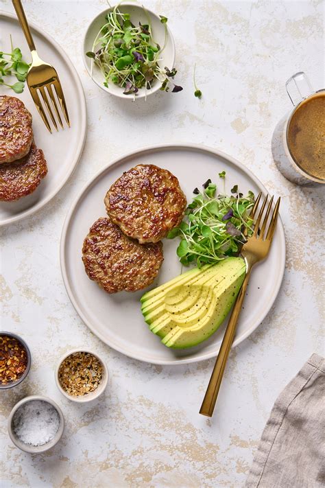 How does Breakfast - Patties Made With Organic Soy fit into your Daily Goals - calories, carbs, nutrition