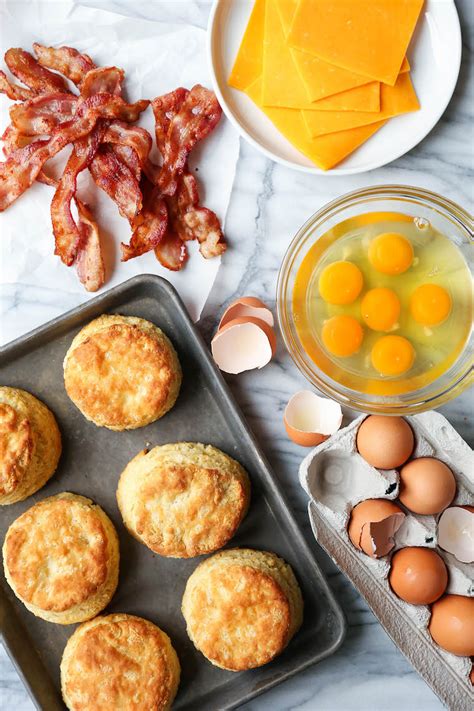 How does Breakfast Biscuit with Egg fit into your Daily Goals - calories, carbs, nutrition