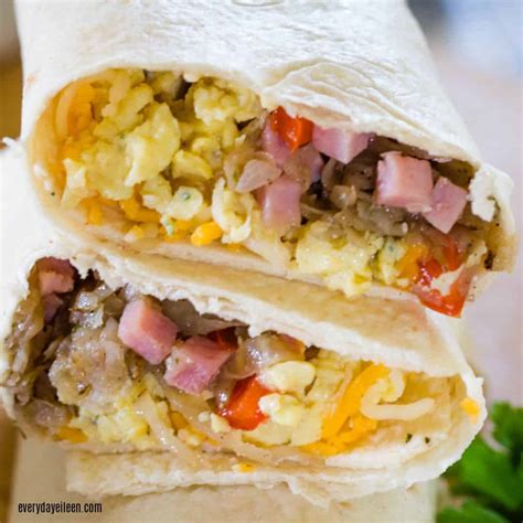 How does Breakfast Burrito fit into your Daily Goals - calories, carbs, nutrition