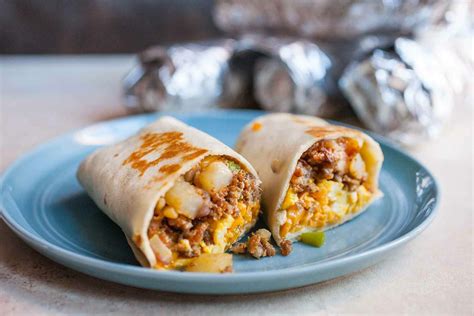 How does Breakfast Burrito with Hash-Brown Potatoes fit into your Daily Goals - calories, carbs, nutrition