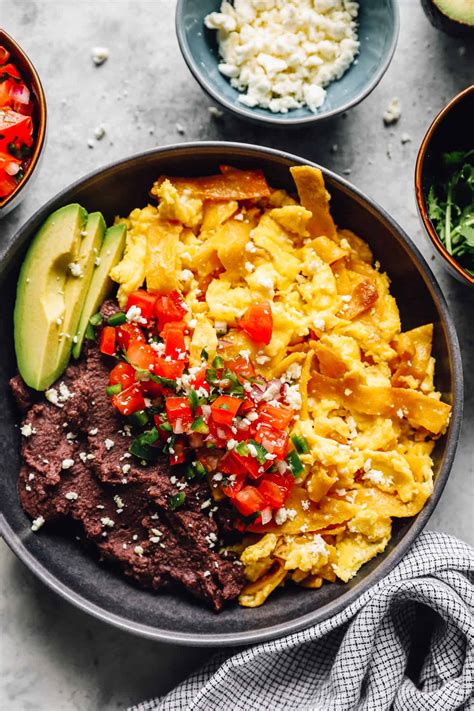 How does Breakfast Migas with Chorizo fit into your Daily Goals - calories, carbs, nutrition